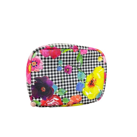Betsey Johnson Wms floral cosmetic carrier bow Handbag SKU 9523 - Picture 7 of 14